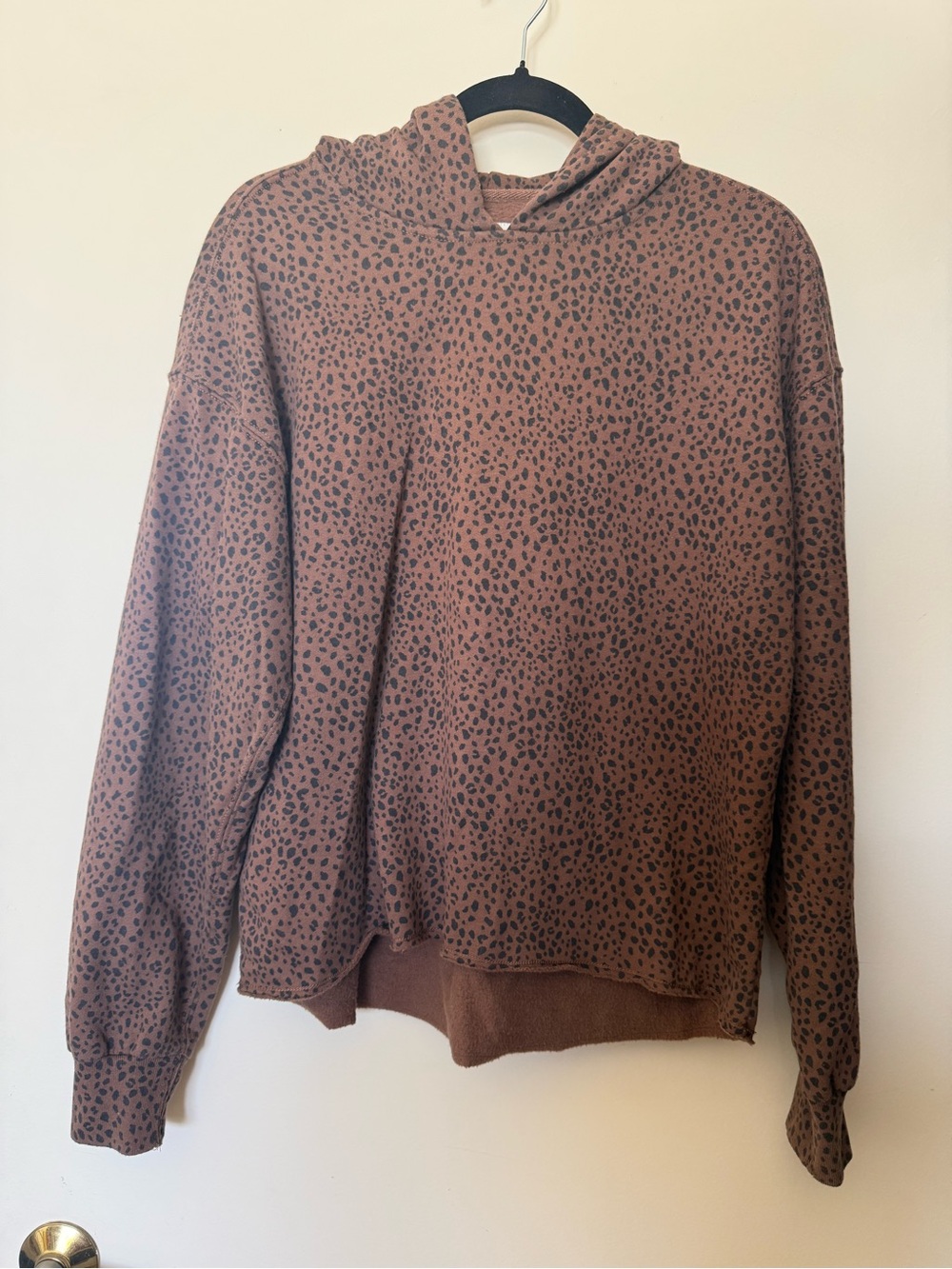 Abercrombie & Fitch Soft A&F Collection Fleece Relaxed Hoodie in Medium in EUC